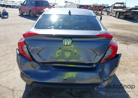 2018 Honda Civic Ex from USA, damaged, VIN 19XFC2F74JE014512